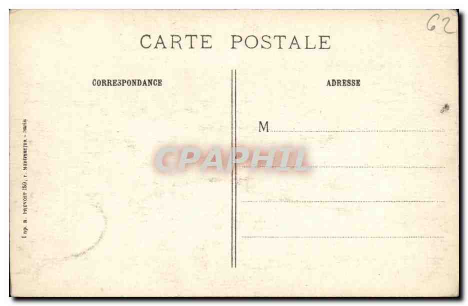 Ablain-St-Nazaire (P.-de-C.) — La Grande-Rue, ce qu'il en reste — R. P. Paris — Rückseite