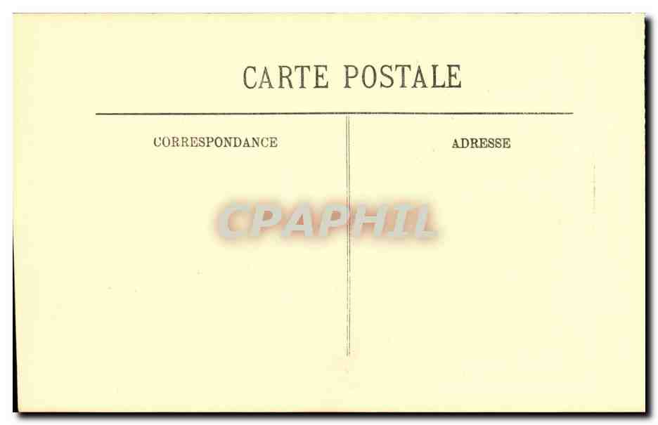 CPA Cite De Carcassonne Les Ponts Et La Cite — Rückseite