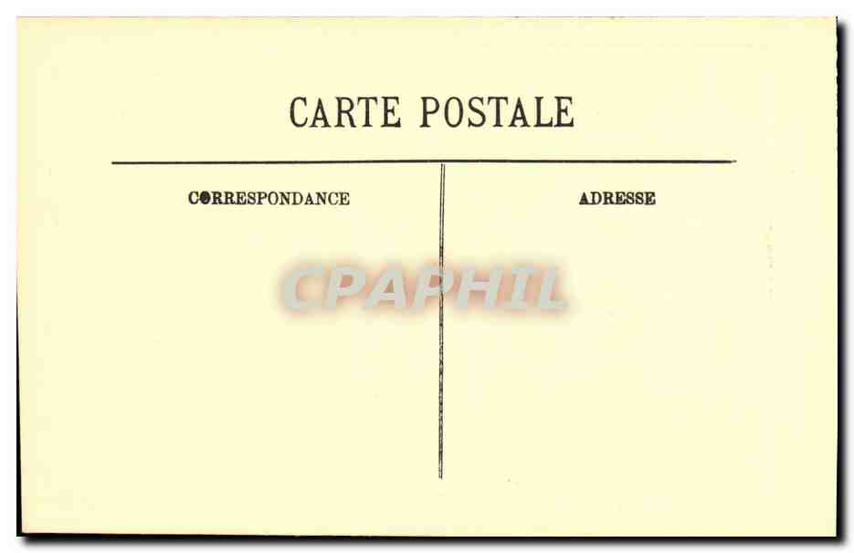 CPA Cite De Carcassonne La Tour Cahuzac Et La Tour De L Eveque — Verso