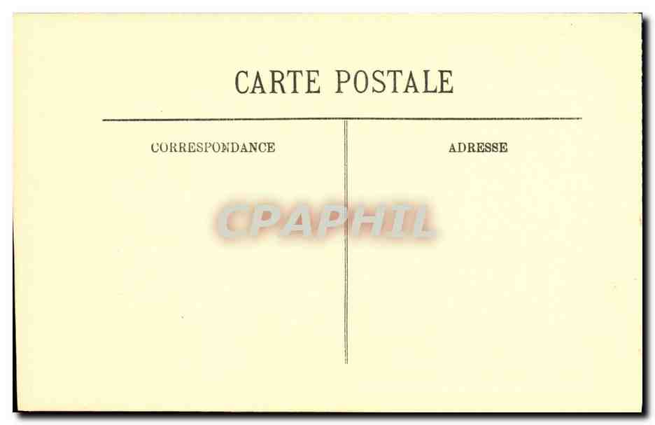 Cité de Carcassonne — Vue prise de la Tour de l'Évêque — LL — Verso