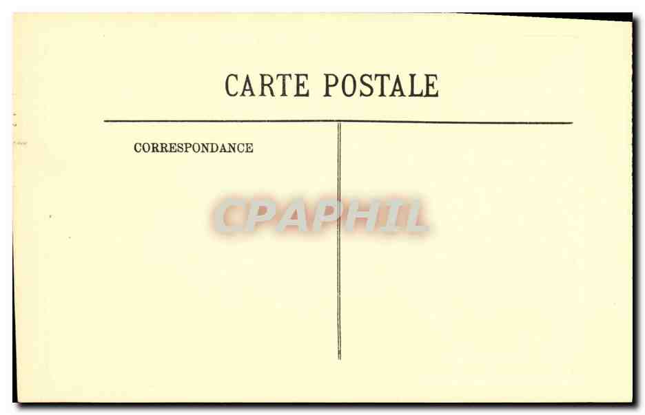CPA Cite De Carcassonne La Tour Cahuzac Et La Depense Exterieure — Rückseite