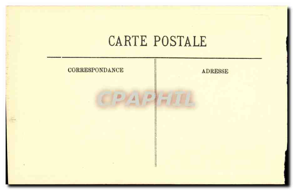CPA Cite De Carcassonne Les Avant Portes De L Aude — Verso