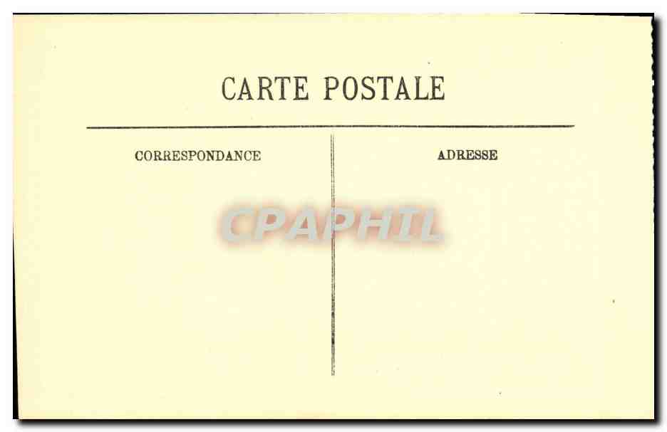 CPA Cite De Carcassonne Du Chateau L entree Et La Tour Du Major — Verso