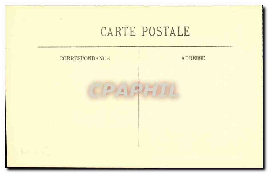 Les Défenses extérieures du Château — Cité de Carcassonne — LL — Rückseite