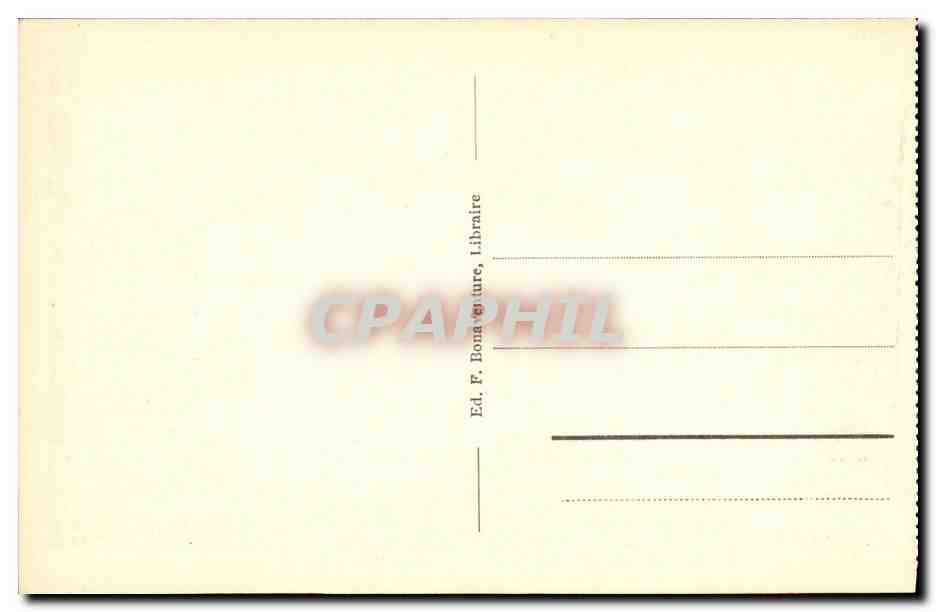 CPA Paris Le Touquet Village Suisse — Rückseite