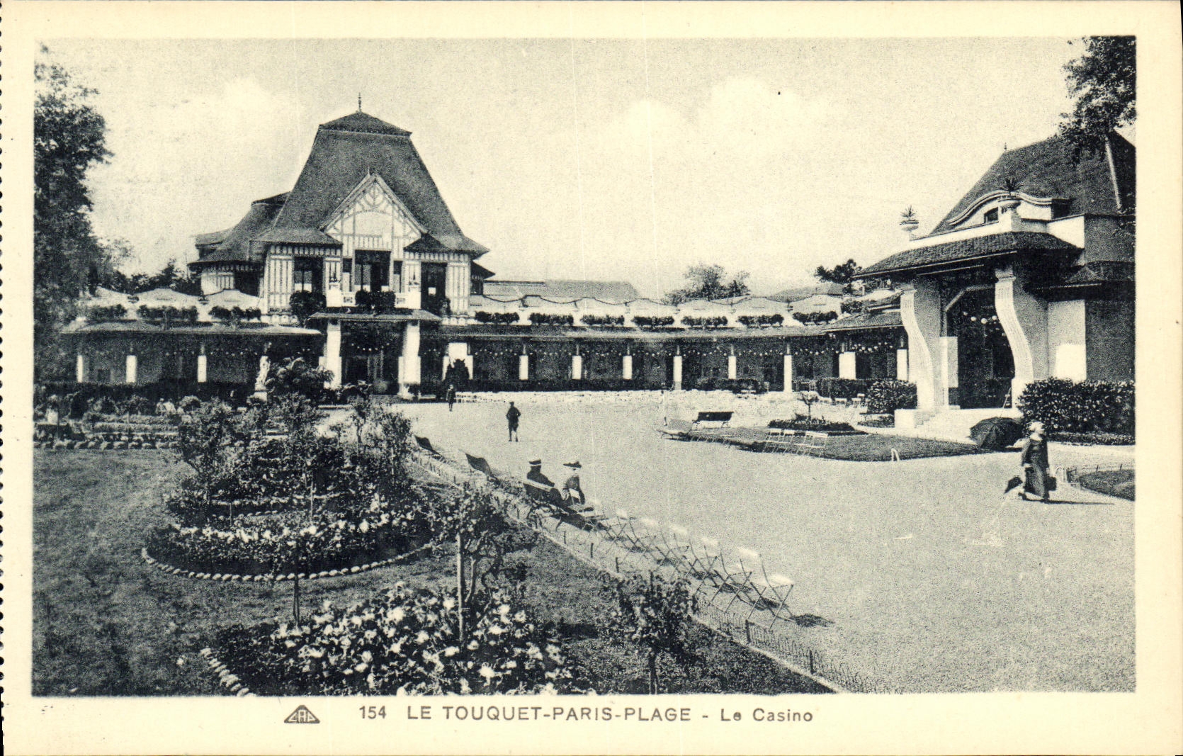 Le Touquet-Paris-Plage - Le Casino — éditeur ARS, n° de série 154