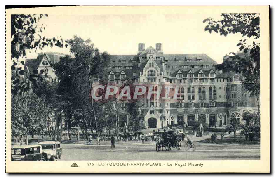 Le Touquet-Paris-Plage — Le Royal Picardy — Éditeur F. Bonaventure, Libraire