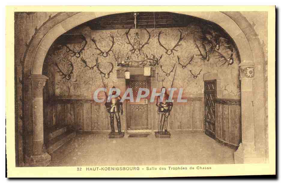 Haut-Koenigsbourg - Salle des Trophées de Chasse