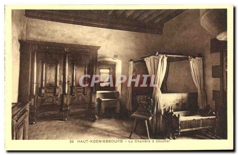 Haut-Koenigsbourg — La Chambre à coucher — Édition spéciale du Château