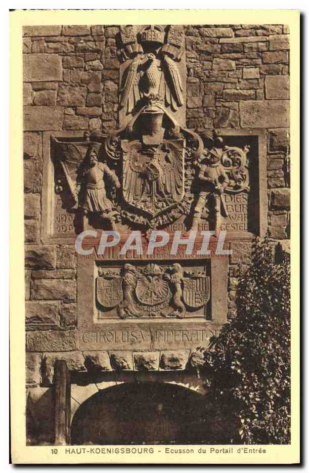 Haut-Kœnigsbourg — Ecusson du Portail d'Entrée — Édition spéciale du Château