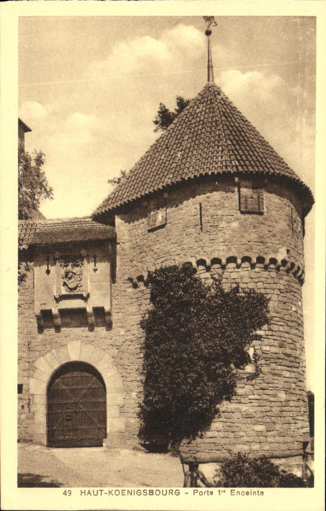 Haut-Koenigsbourg — Porte 1ère Enceinte — Édition spéciale Château