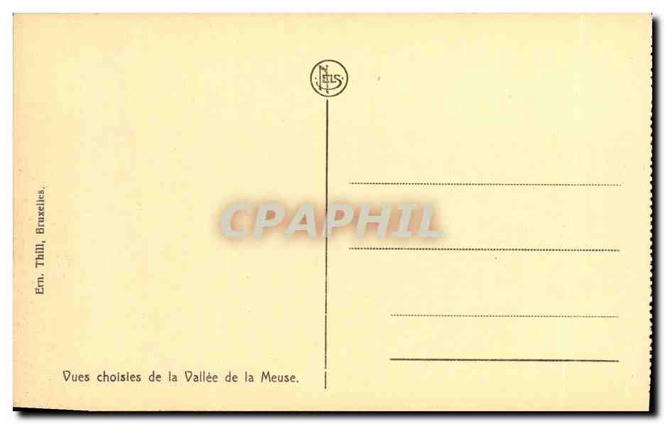 CPA Freyr Les Rochers et Chateau — Back