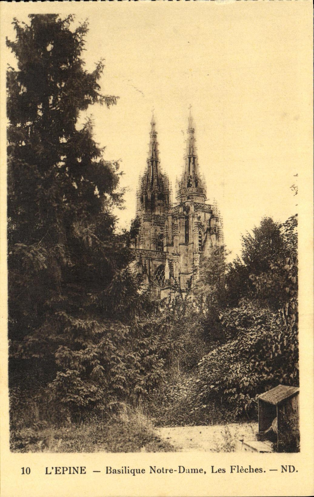 L'Épine — Basilique Notre-Dame, Les Flèches — ND.