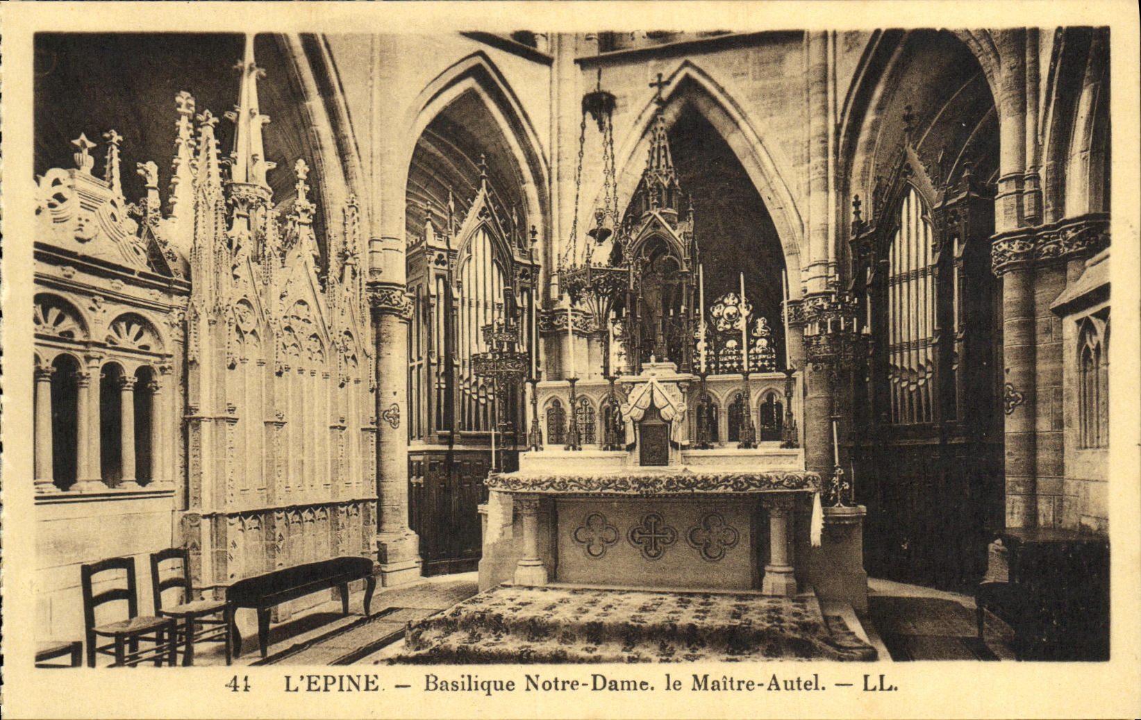 L'Épine — Basilique Notre-Dame, le Maître-Autel — LL. — n°41