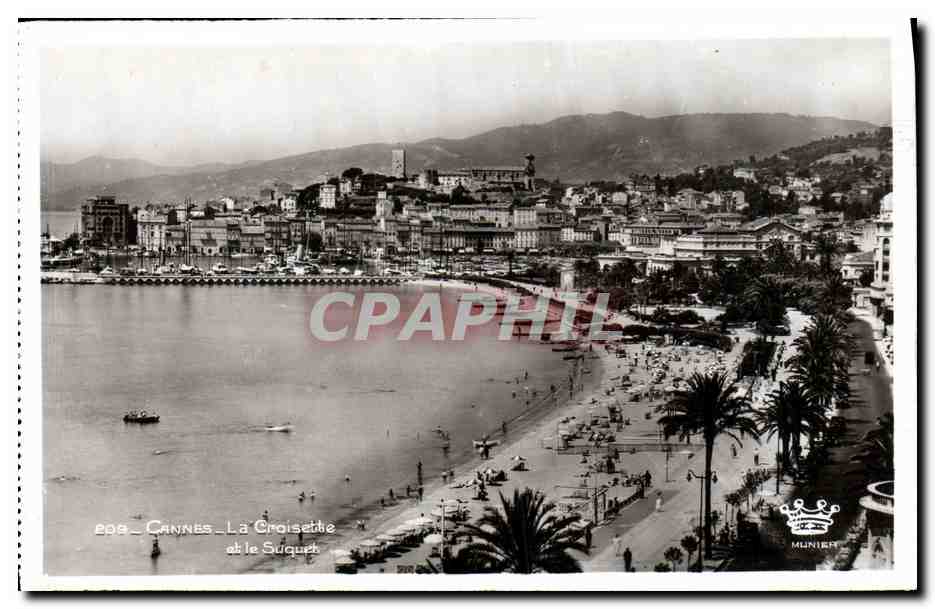 CPA Cannes La Croisette et le Suquet