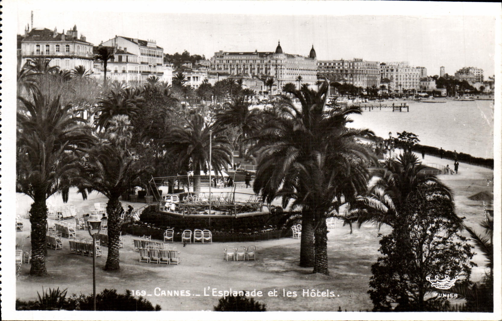 CPA Cannes L Esplanade et les Hotels