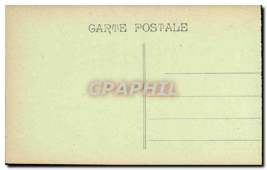CPA Marseille Le Chateau d If Bateau — Rückseite