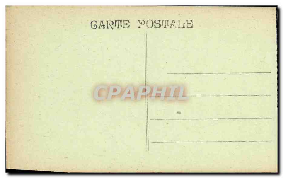 CPA Marseille Courrier Sortant du Port Bateau — Verso