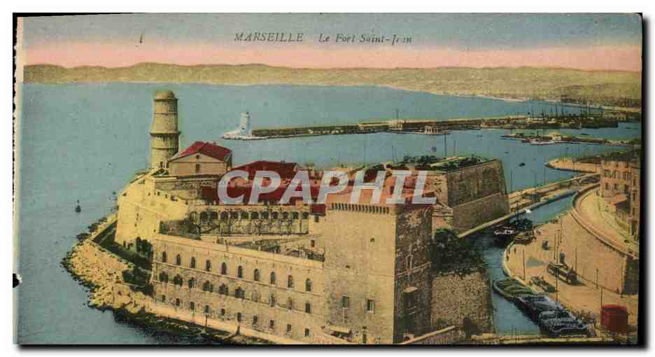 CPA Marseille Le Fort Saint 
