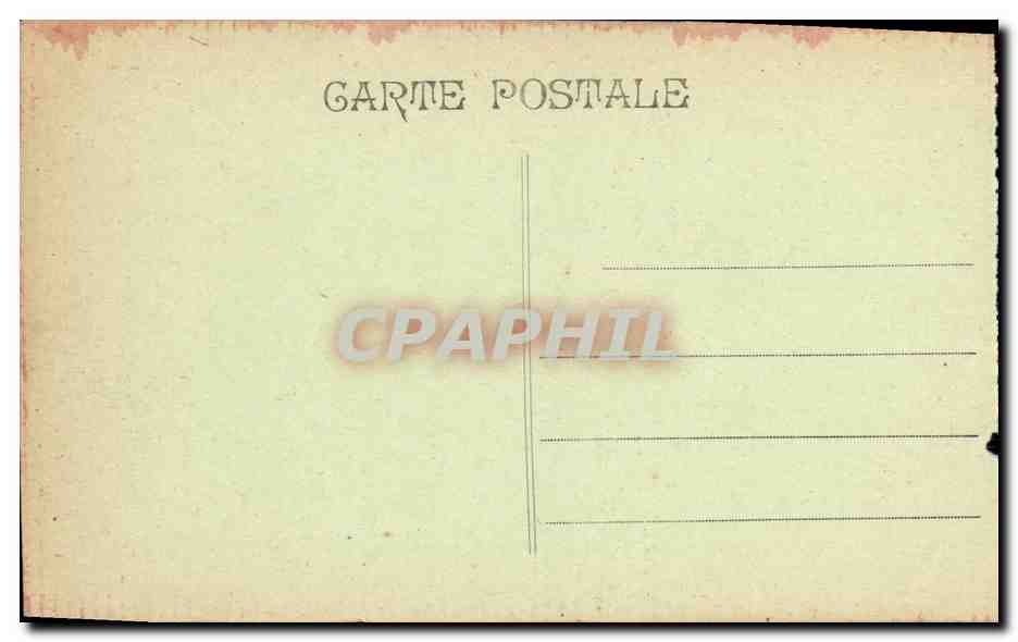 CPA Marseille Le Fort Saint  — Rückseite