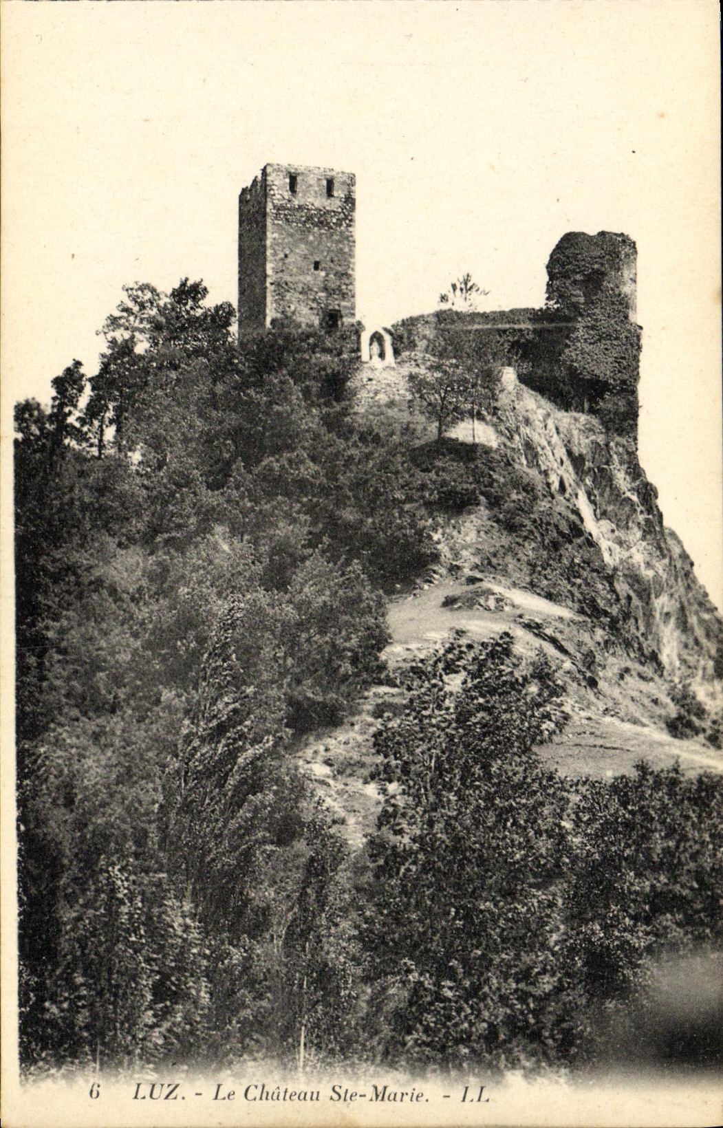 CPA Luz Le Chateau Ste Marie