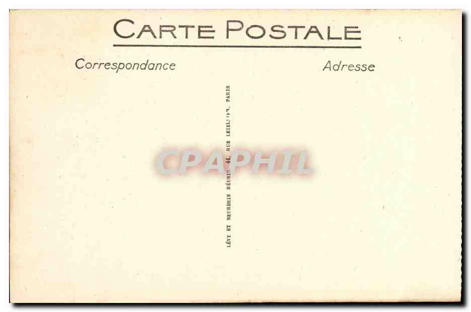 CPA Luz L Eglise des Templiers — Verso