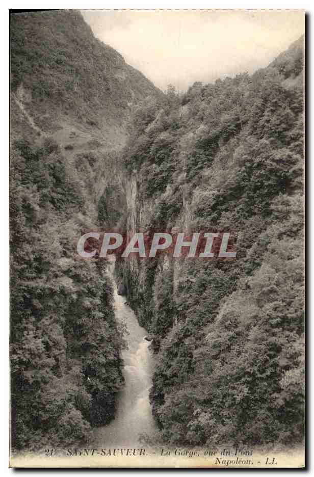 Saint-Sauveur - La Gorge, vue du Pooi - LL