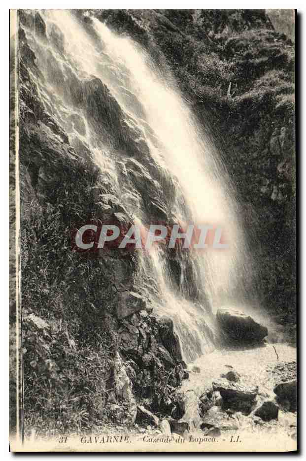 CPA Gavarnie Cascade du Lapaca