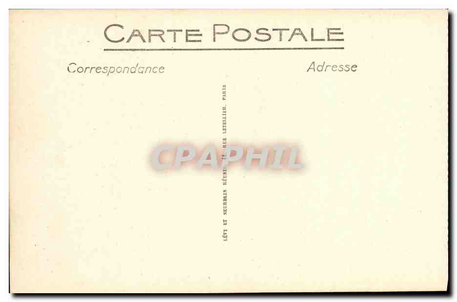 CPA Gavarnie Cascade du Lapaca — Verso