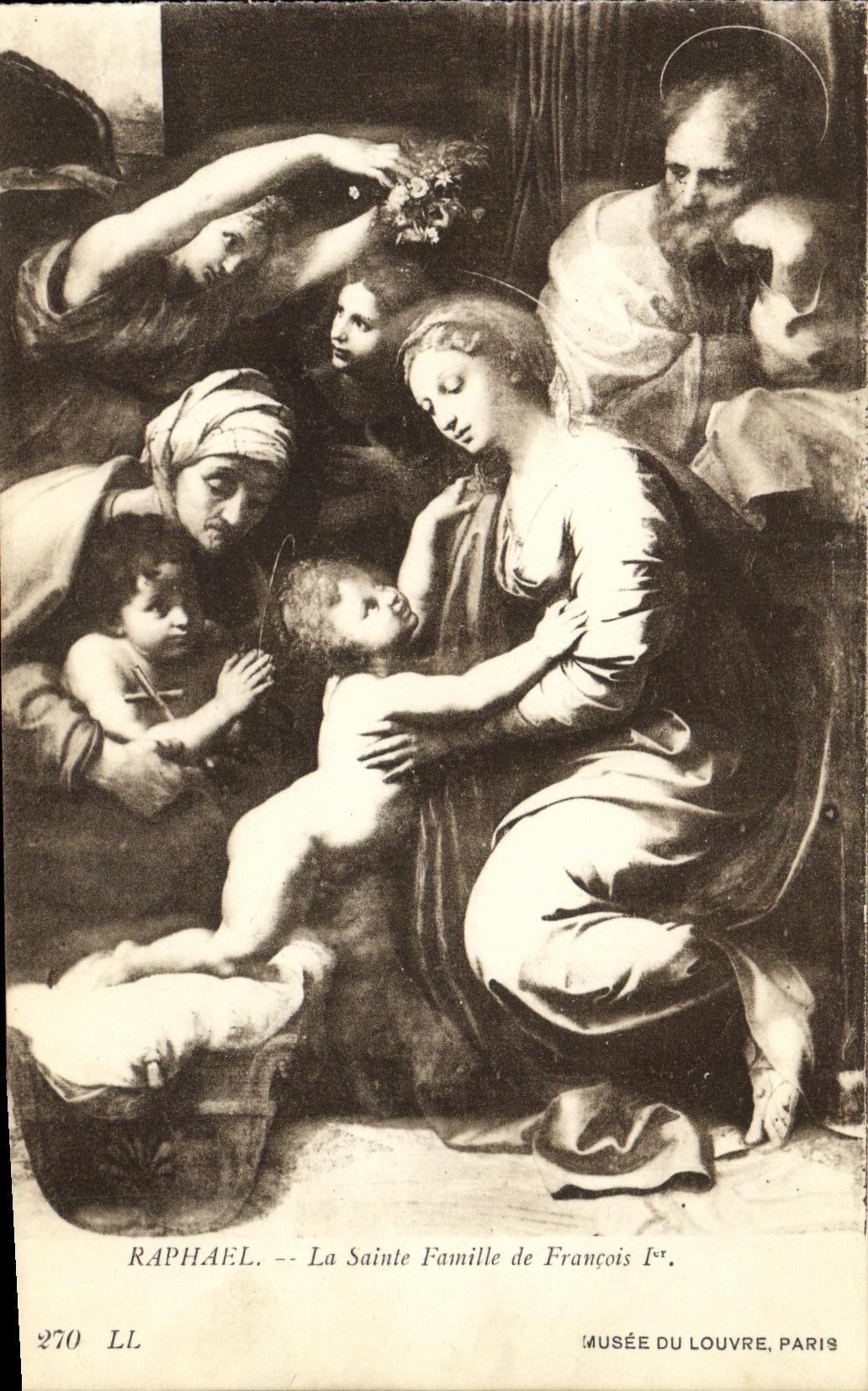 La Sainte Famille de François Ier — Raphaël — Musée du Louvre, Paris