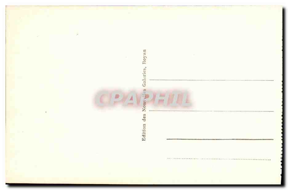Royan - Le Casino Municipal et un coin de la Grande Conche — Édition des Nouvelles Galeries, Royan, n°225 — Reverso