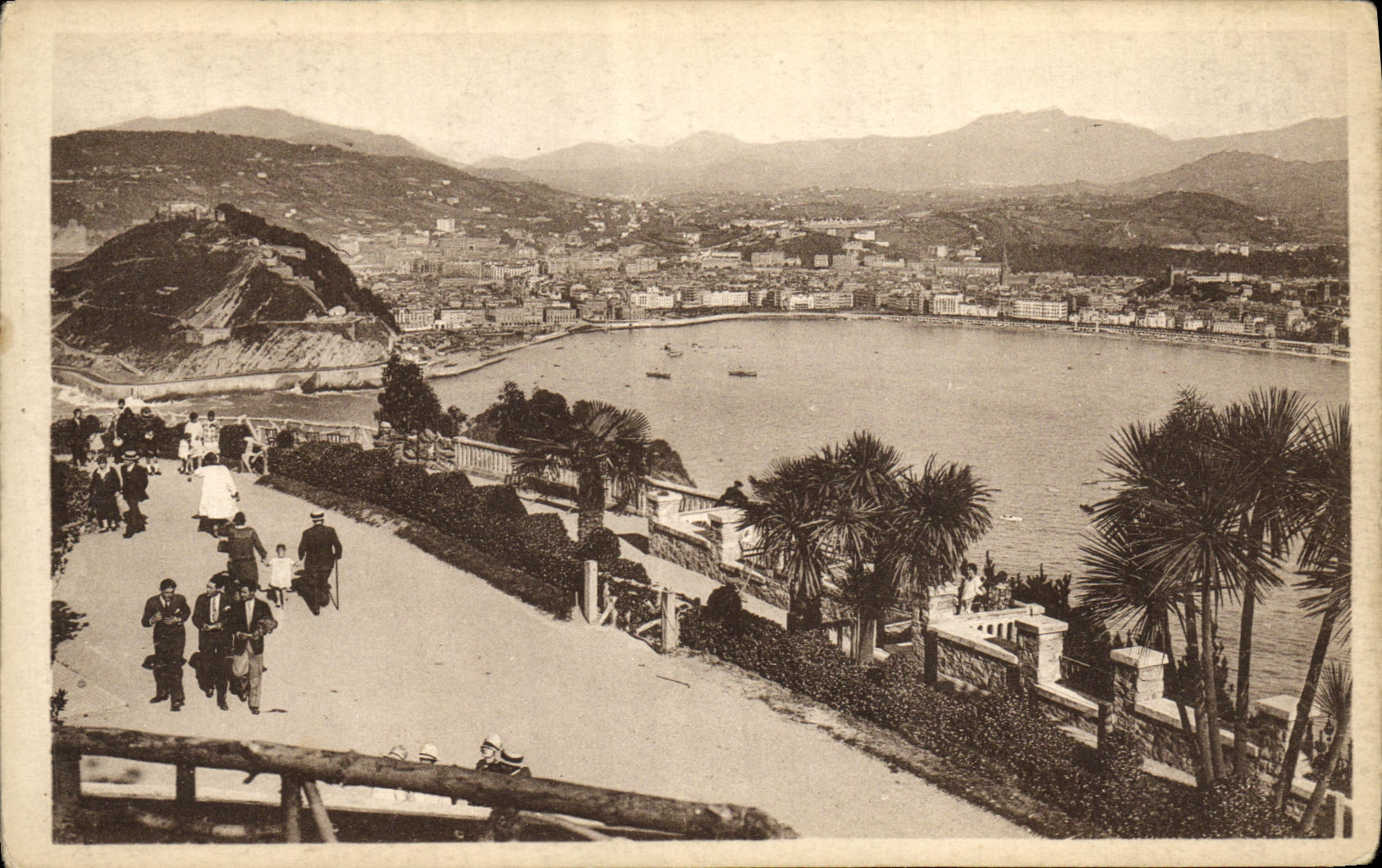 San Sebastián — Vue depuis le Monte Igueldo — Photo Galarza, 33