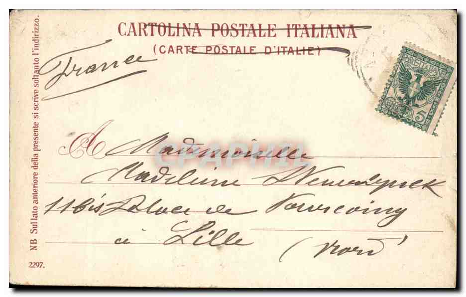 CPA Sorrento Hotel Vittora — Rückseite