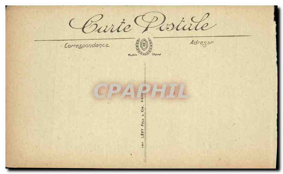 Ruinen des Dorfes — Blick Richtung Cote 108 — Berry-au-Bac — Vissé Parla n° 761 — Rückseite