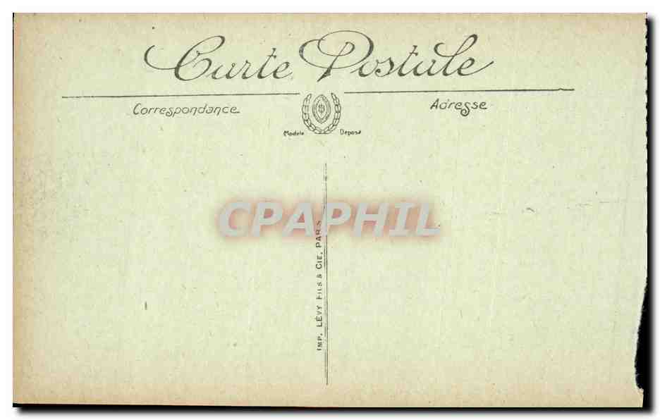 Les ruines de la Grande Guerre — Craonnelle — Visé Paris n° 721 — Verso