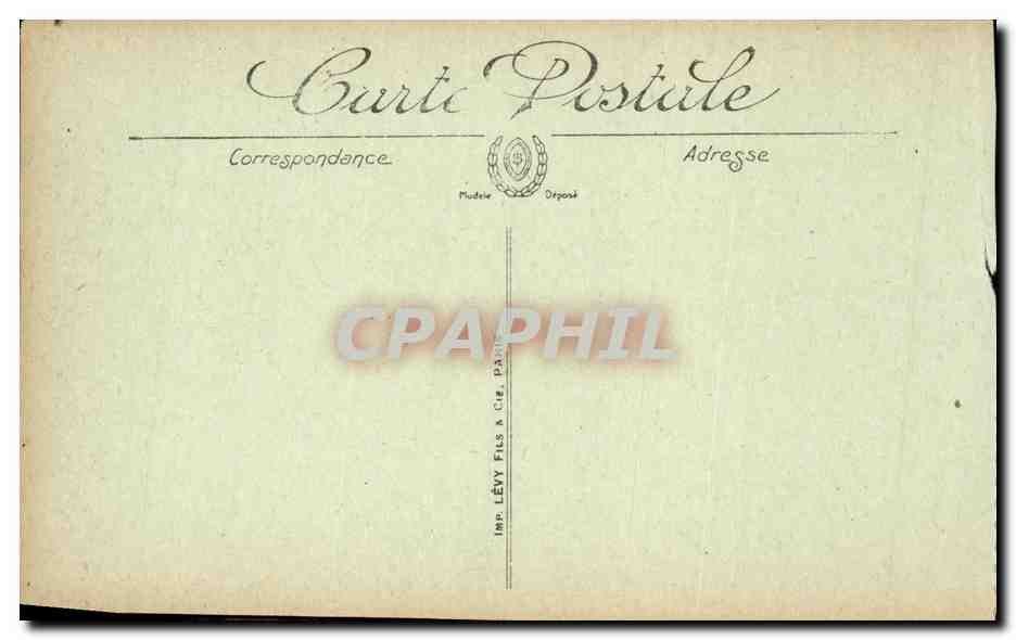 CPA Les Ruines De La Grande Guerre Berry au Bac Cote 108 Tranchees et defenses Militaria — Verso
