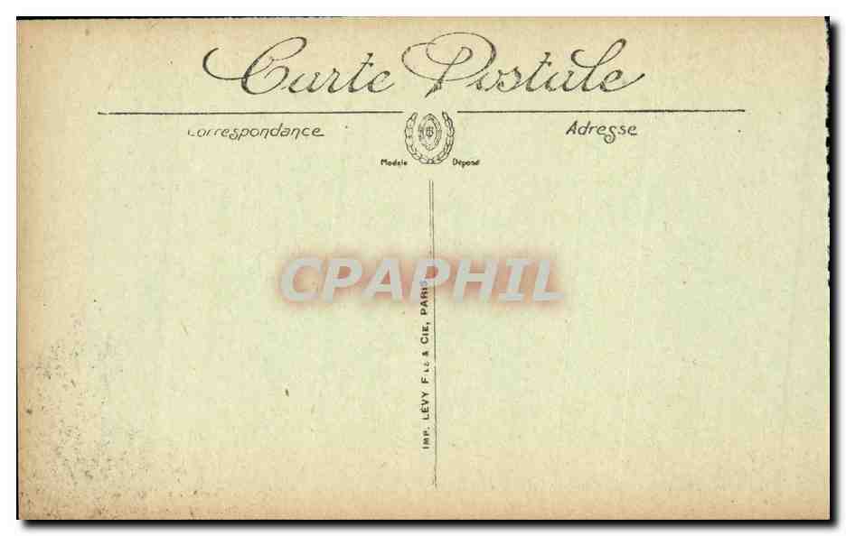 Ruines de la Sucrerie de Moscou — Berry-au-Bac — Vues Paris n° 771 — Verso