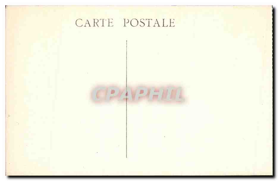 CPA Marseille Notre Dame de la Garde Avion — Rückseite