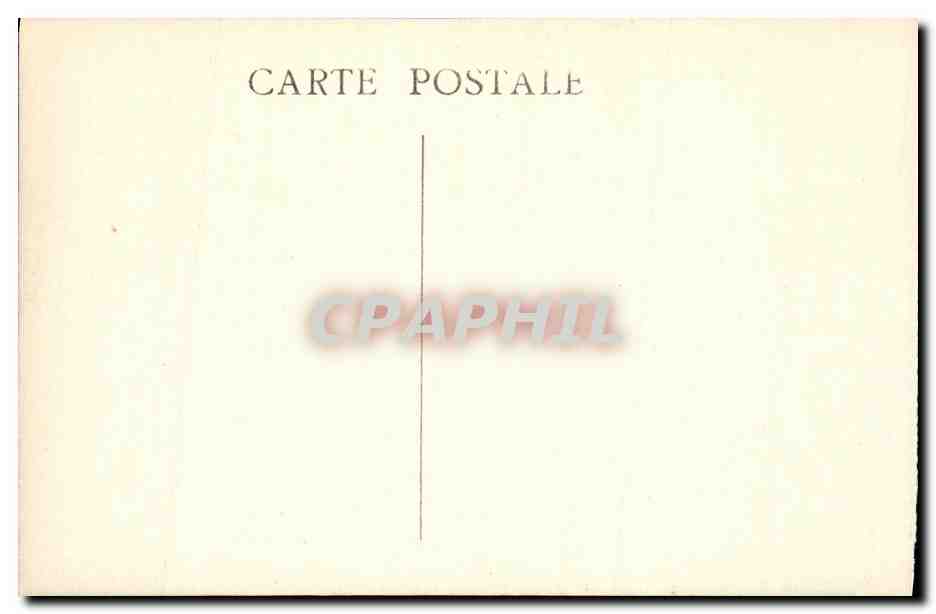 CPA Marseille Pont Castellane et la Fontaine Cantini — Rückseite