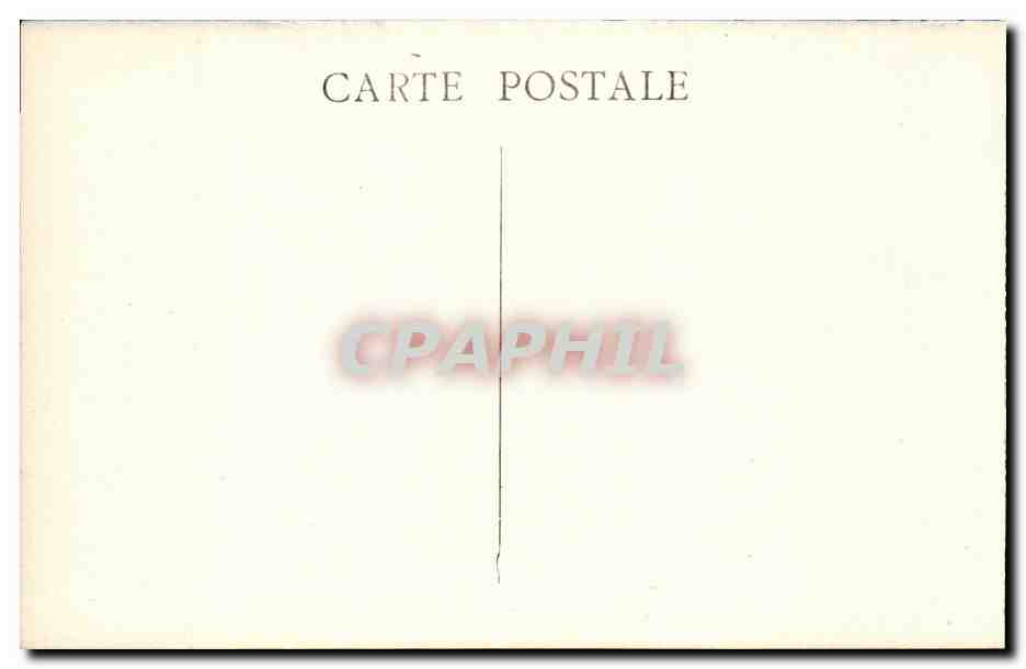CPA Marseille Rue Colbert — Verso