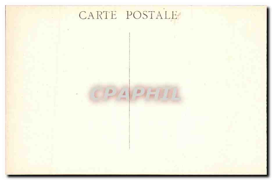 CPA Marseille Bassin du Carenage Bateau — Verso