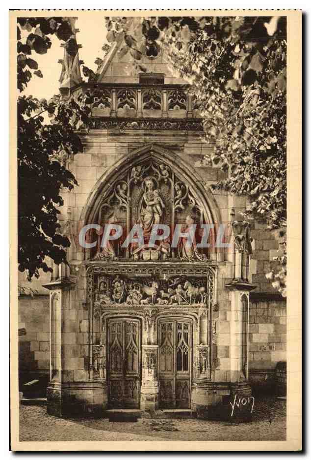 CPA Amboise Chateau Porte de la Chapelle Saint Hubert