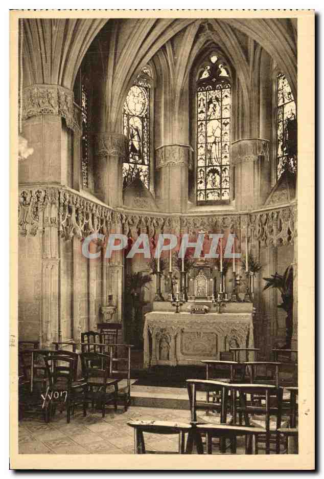 CPA Amboise Chateau Interieur de la Chapelle Saint Hubert 