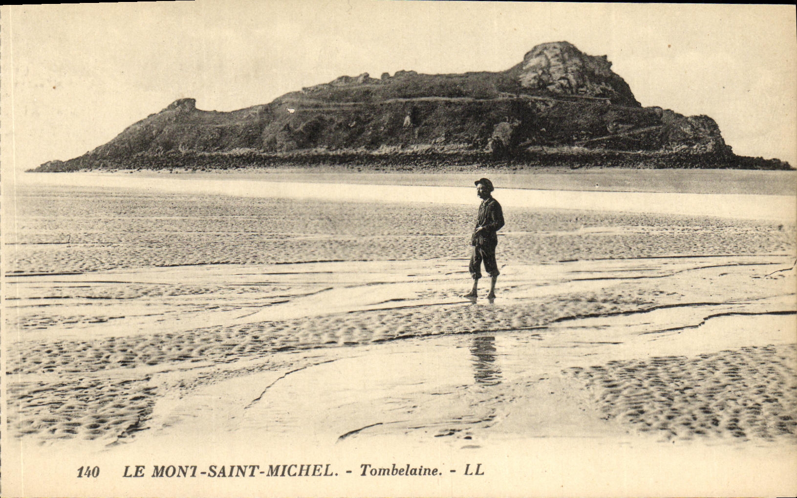 CPA Le Mont Saint Michel Tombelaine