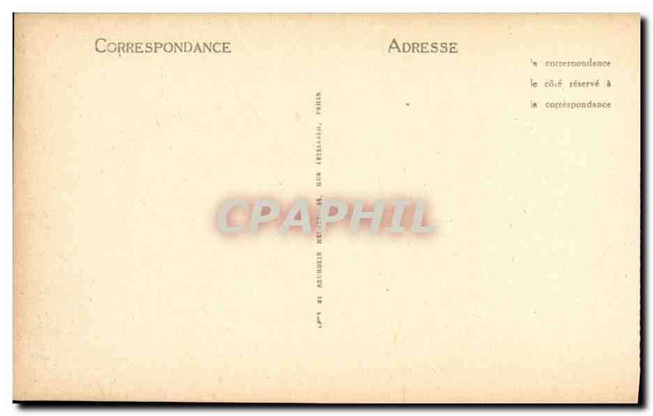 Mont-Saint-Michel — Das Châtelet — Verlag L.L. n°43 — Rückseite