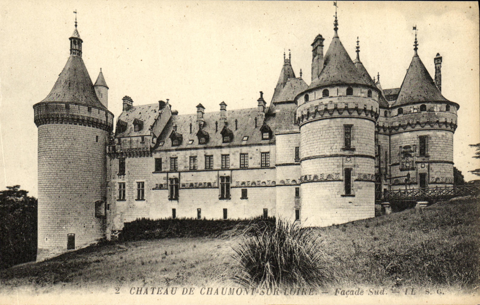Château de Chaumont-sur-Loire — Façade Sud — IL S.G.