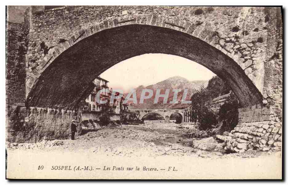 CPA Sospel Les Ponts sur la Bevera