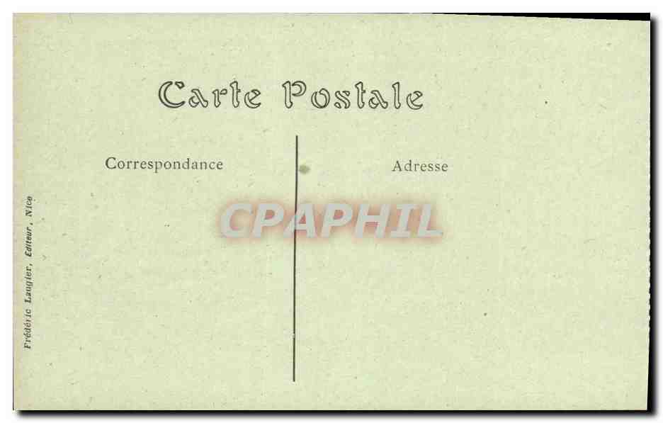 CPA Sospel Vue sur la Bevera Sospel et le pont Vieux — Rückseite