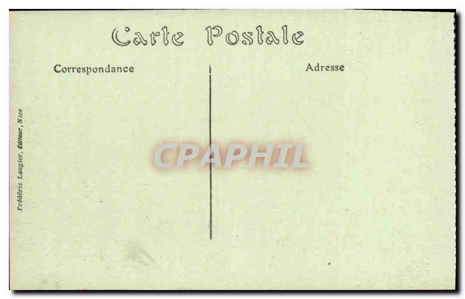 Sospel (A.-M.) — Portail de l'Ancien Château — F.L. — Verso