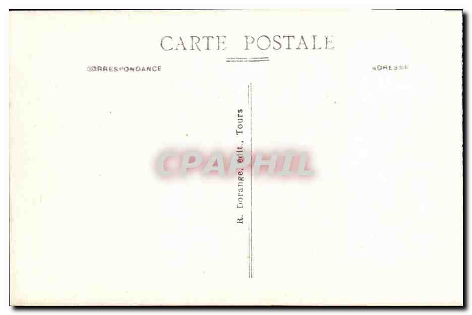 La Roche-Posay (Vienne) — Le Donjon — R. D. — Reverso